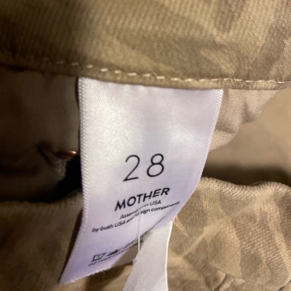 Mother The Looker Ankle Fray Jeans in Sweet Stripes Size 28 - Picture 5 of 7